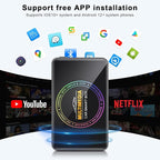 4-in-1 Ai Box Carplay 2026 Wireless CarPlay Adapter 4K HDMI Out to TV/PC/Car, Dual 5G WiFi Split Screen, Plug & Play for OEM Wired CarPlay/Android Auto Cars