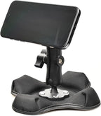 VAUBORTTI Magnetic Phone Holder for Desk&Car Dash,Aluminum Arm, Non-Slip Beanbag Base, 360° Rotation at 3 Points, Compatible with MagSafe iPhone 12-16 Series, Fits RAM B Size 1" Ball