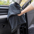 Ipetboom Car Wash Towel Large 60x160cm Thick Microfiber Drying Cloth Single-Sided Plush Soft Car Cleaning Supplies for Vehicle Care
