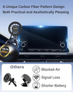 SKYLOTEC Car Phone Holder for Mazda CX-5 CX5 2017 2018 2019 2020 Accessories 7-Inch Screen Fixed Clip, Automobile Cradles Magnetic Phone Mount Compatible with MagSafe, Strong Magnets Cell Phone Base