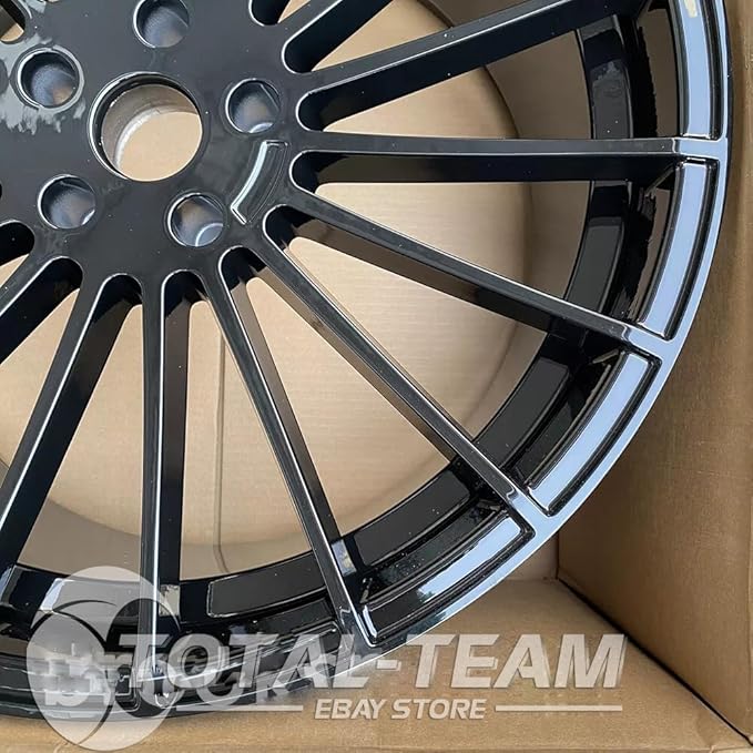 Generic 22"" HM STYLE GLOSS BLACK WHEEL RIM FIT BMW X5 E70 F15 X6 E71 F16 5X120 SET OF 4 e371