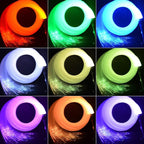 LED Fiber Optic Star Ceiling Light Kit for Car or Room 6W RGBW with Music Mode Remote Controller 300 Strands 0.75mm/0.03in 2m/6.5ft Starlight Headliner Kits