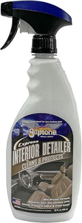 Gliptone Express Spray & Wipe Interior Detailer, Cleans & Protects All Automotive Interior Surfaces, 22 Fl Oz