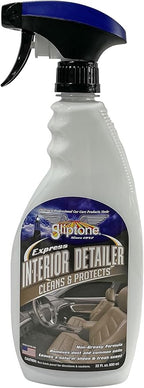 Gliptone Express Spray & Wipe Interior Detailer, Cleans & Protects All Automotive Interior Surfaces, 22 Fl Oz