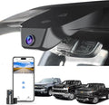 Mangoal Front 4K & Rear 1080P Dash Cam fit for Chevy 4th Gen Silverado 1500 2022-2026, HD 2024-2026 WT LT RST Trail Boss High Country ZR2 (Model C), Integrated OEM Look, GPS, 128GB Card