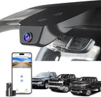Mangoal Front 4K & Rear 1080P Dash Cam fit for Chevy 4th Gen Silverado 1500 2022-2026, HD 2024-2026 WT LT RST Trail Boss High Country ZR2 (Model C), Integrated OEM Look, GPS, 128GB Card
