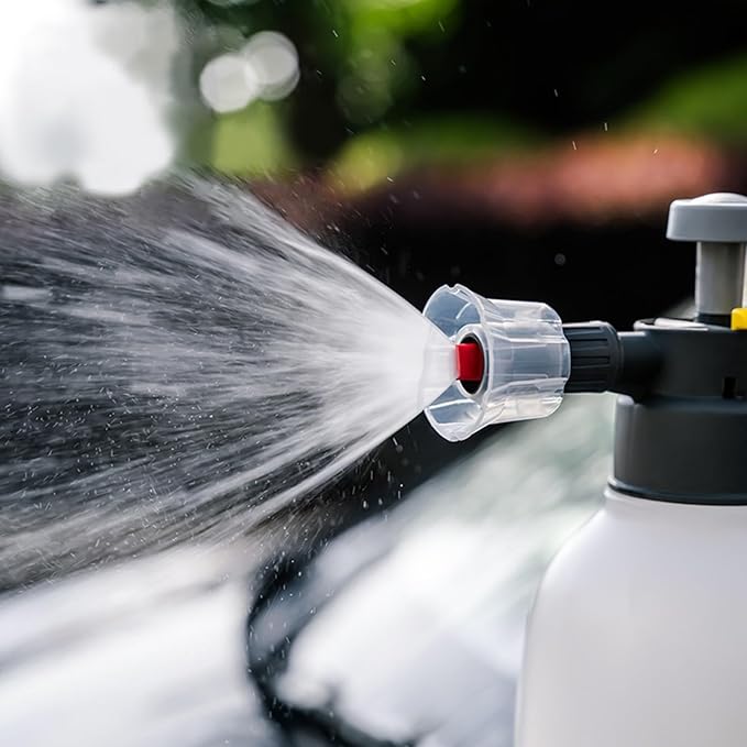 Car Washing Foam Nozzle Auto Hand Operated Sprayer Replaceable Wash Liquid Nozzle Wash Soap Foam Hand Pressure