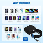 iPhone 17 16 15 Fast Charger Block and 10ft Type C to C Cable Cord Long, 20W USB C Charging Plug for Apple iPhone 17 Pro Max/17 Air/16 Pro Max/16/15 Pro/15 Plus/iPad Mini,Wall Power Adapter Cube Brick