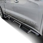 Westin 56-534695 HDX Drop Wheel to Wheel Nerf Bars fits 2019-2025 Silverado Sierra 1500 Crew Cab 6'5" Bed (Exc 2019 Silverado LD/Sierra 1500 Limited) Textured Black Pair