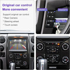 NINETOM Wireless CarPlay Retrofit Kit Decoder, Compatible with Ford (2013–2015) SYNC 2 System, Supports Android Auto, Mirror Link & Reverse Camera, USB