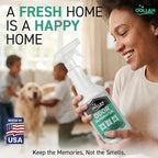 Pet Odor Eliminator for Home, Odor Eliminator Spray 32 oz, Fresh Scent Odor Neutralizer for Fabric, Carpet, Upholstery, Furniture, Bathroom & Car