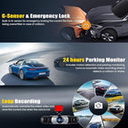 4 Channel 360° Dash Cam Front and Rear Inside Left Right,3.16" 1080P Dash Camera for Cars Car Camera with IR Night Vision,Loop Recording,Parking Assistance,24H Parking Monitor