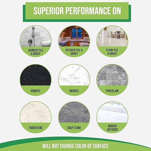 Seal It Green Xtreme Heavy Duty Professional Grout Sealer-Breathe Easy, Stain Block Technology. Odorless,Non-Toxic,Zero VOC-Seals & Protects. Lasts 5+ Yrs. 200+ SF Coverage