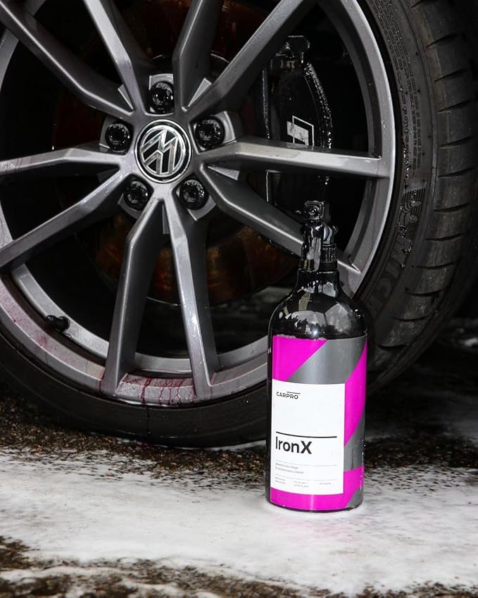 CARPRO IronX Iron Remover: Stops Rust Spots and Pre-Mature Failure of the Paint Clear Coat, Iron Contaminant Removal - 4 Liter Refill (135oz)