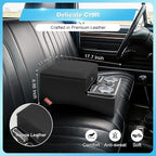 Center Console, Universal Front Bench Seat Consoles, Truck Seat Organizer and Storage, Center Console for Truck & Minivan & Car& SUV Cab Front Seat Bench Seat Storage Box (Locking)
