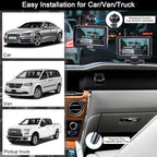 Wireless Backup Camera Truck Hitch Trailer - Easy Install Digital Stable Signal HD 1080P Car Rear View Camera with 4.3 Inch Monitor System - AMTIFO A18