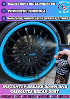 Ultimate Radiant Wheel Cleaner, Professional Grade Non-Acid Car Rim and Brake Dust Cleaner, Safe for Chrome, 3-Piece Wheels, High Shine Wheel & Rim Detail Spray, Made in USA, 1 Gallon
