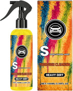 Automobile Heavy Duty Cleaning Spray, Stain Remover, 100ml, Car Cleaner, Vehicle Detailing, No Scrubbing Required, For Leather Seats Glass Panes SUV Trucks
