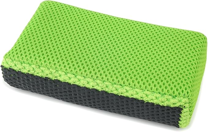 Maxshine Clay Block Wash Pad | Professional Car Detailing Clay Bar Alternative for Paint Decontamination & Surface Prep | Reusable, Scratch-Safe, Removes Overspray, Water Spots, Light Contaminants
