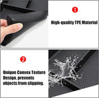 Jaronx Compatible with BMW X1 Center Console Organizer Tray 2023 2024 2025 2026 U11, 2PCS Lower Console Organizer Tray, TPE Storage Box for 2023-2026 BMW X1 Accessories