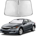 EcoNour Windshield Sunshade Compatible for Honda Accord 2008-2010 2011 2012, Sun Visor for Front Windshield & Window Sun Shade Cover, UV Heat Blocker & Protector, Car Accessories