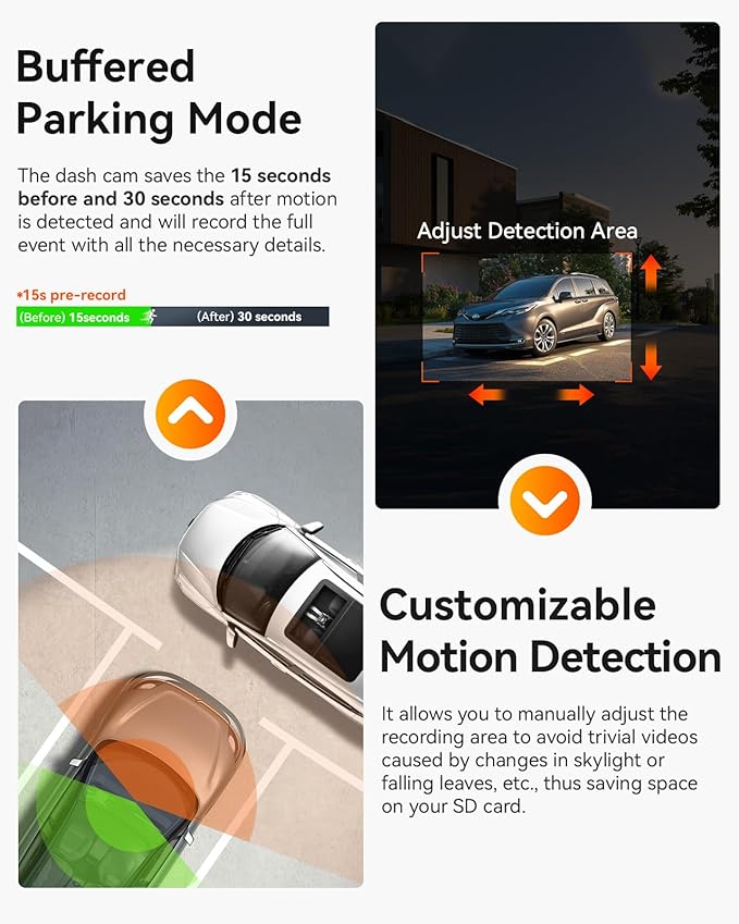 Vantrue N2X 2.7K Dash Cam Front and Inside, 5G WiFi Dual Dash Camera for Car with HDR IR Night Vision, STARVIS 2, GPS, 2.5K/60FPS, G-Sensor, 24/7 Parking Mode, Voice Control, Support 512GB Max
