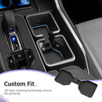 LUWU 2025 2026 TX350 Center Console Cup Holder Compatible with 2024 2025 2026 Lexus TX350/TX500/TX550 Accessories Premium Silicone Cup Holder Mat Spill-Proof, Easy Install & Clean, Black