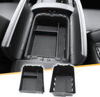 LFOTPP 2026 Palisade Center Console Organizer - 2PCS Upper + Lower 2026 Palisade/Palisade Hybrid Armrest Storage Box Tray - 2026 Palisade Hybrid Accessories - Only Fit Calligraphy Trim