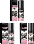 Car Interior Cleaner, 100ml Car Interior Cleaner, Car Interior Polish Detailer and Cleaner, Long Lasting Super Shine Dressing and Car Interior Detailer Spray for Cleaning and Brightening