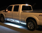 iJDMTOY 40-Inch 63-SMD Flexible LED Running Board/Side Step Lighting Kit Compatible with Ford GMC Chevy Dodge Toyota Nissan Honda Truck SUV, Xenon White