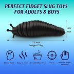 Cevioce Fidget Toys Adults Teens Kids 3Pcs Cool Gadgets Desk Sensory Fidget Slug Toys Sensory Toy for Autism ADHD Anxiety Stress Relief Toys Easter Basket Stuffers Gifts for Men Boys