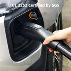 FOCSPROD for Tesla to J1772 Charger Adapter, Max 60A 250V for NACS to J1772 Electric Vehicles Charging Adapter Compatible with Tesla Mobile/Wall Connectors, Destination Chargers -UL 2252