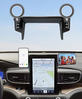 Car Phone Holder for Ford Explorer 2020 2021 2022 2023 2024 Accessories Apply to 10.1 Inch Touch Screen Fixed Clip MagSafe Passenger Cell Phone Mount Handsfree 360° Rotation