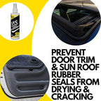 CALIFORNIA CUSTOM – Leather Vinyl Conditioner LVC, Protect Your Leather, Rubber, Plastic and Vinyl from Wearing, Drying & Cracking. No Greasy Film. Will Not Attract Dust! - 8 fl. oz.