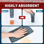 TEAWOO Gray Microfiber Cleaning Cloths Bulk-400 Pack, Gray Microfiber Towels for Cars, Ultra Absorbent Wash Cloths, Lint-Free Streak-Free Microfiber Towels Bulk for Cars, 12x12 inches