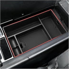 Autorder Center Console Organizer for 2022 2023 2024 2025 Lexus NX NX 250/NX 350/NX 350h 450h+ Accessories Armrest Storage Box Secondary Insert Tray with Anti-Slip Mat