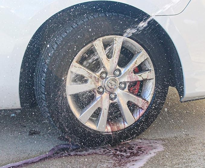 Sonax Wheel Cleaner Plus (25.4 oz) Bundle with Microfiber Cloth (3 Items)