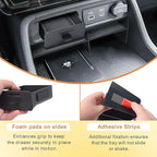 3PCS Center Console Organizer Insert Tray Compatible with Honda 2023 2024 2025 Pilot & 2026 Passport Interior Accessories, Armrest Storage Box & Front Center Console Shelf & Glove Box Hidden Drawer