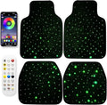 Starlinkmats LED Car Floor Mats - Black Automotive Carpet with App Control, Waterproof & Washable, Creates a Romantic Atmosphere for Dates
