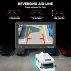 Wireless Backup Camera - Rv Backup Camera with HD 7" Monitor - Dual Back Up Camera Systems for Truck - IP69 Waterproof Rv Camera with DVR, Night Vision for Rv, Truck, Trailer and Camper
