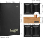 4 Packs Citrus Scented Natural Wood Vent Clips,【Brighten Cabin Mood】 Odor Refresh Car Scents Air Freshener Refills, Long Lasting Fragrance Diffuser, SUV Essentials Gift for Women