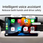 2-in-1 Wireless CarPlay Adapter for Apple iPhone & Android Auto - Wired CarPlay to Wireless Device, T-Shaped for Car USB Plug and Play Auto Reconnect, Auto-Connect, No Delay [2026 Upgraded]