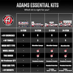 Adam's Essential Car Wash Kit (6-Item) - USA Made Auto Detailing Car Care Cleaning Kit for Car & Truck Lovers, Dads, Moms and DIYers - Our Products