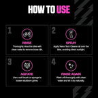 Muc-Off Nano Tech Bike Cleaner 1L | Biodegradable Formula, Safe on Carbon Fibre and All Surfaces | Breaks Down Dirt on a Molecular Level