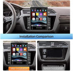 Android 14 Car Stereo Radio fit for Ford F150 F-150 2004 2005 2006 2007 2008 9.7" Touch Screen Car Radio Multimedia Player with Wireless Carplay & Android Auto WiFi Bluetooth GPS Backup Camera