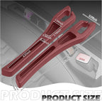 2PCS Car Seat Gap Filler Organizer,Multifunctional Car Gap Filler Organizer Storages Phone Key Avoids Things Falling,Universal Car Blocker Between Seats Car Accessories(Red)