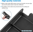 Autorder Center Console Bottom Organizer for 2023 2024 2025 2026 Toyota bZ4X/ Subaru Solterra Accessories Lower Center Console Storage Tray