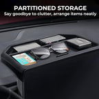 Dashboard Storage Tray Dash Organizer for Ford Maverick 2026 2025 (Only for 13.2 inch Screen), Interior Accessories Center Console Behind Screen Storage Box for 2025-2026 Maverick, Black