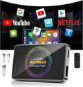 4-in-1 Ai Box Carplay 2026 Wireless CarPlay Adapter 4K HDMI Out to TV/PC/Car, Dual 5G WiFi Split Screen, Plug & Play for OEM Wired CarPlay/Android Auto Cars