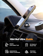 JOYROOM for MagSafe Car Mount, [Stronger Magnet] Magnetic Phone Holder for Car, All-Metal Magnet iPhone Car Holder for Dash, Fit for iPhone 16 15 14 13